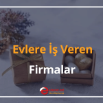 evlere i̇ş veren