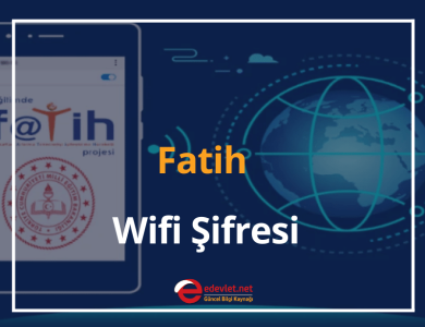 fatih wifi şifresi