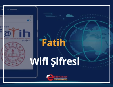 fatih wifi şifresi