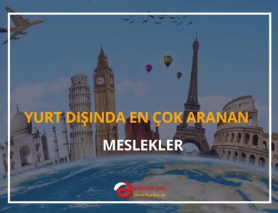 yurt dışında en çok aranan meslekler