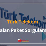 türk telekom kalan paket sorgulama