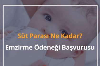 Emzirme Ödeneği Başvurusu 2024 Süt Parası Ne Kadar? 18 Süt Parası